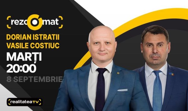 Actualitatea politică, în dezbateri! Deputații Dorian Istratii și Vasile Costiuc sunt invitații emisiunii Rezoomat