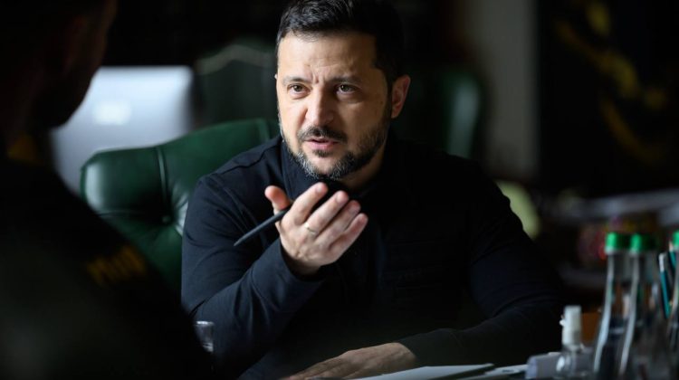 Zelenski spune că Rusia a încercat să-i atace avionul de două ori în timp ce se afla în Republicii Moldova