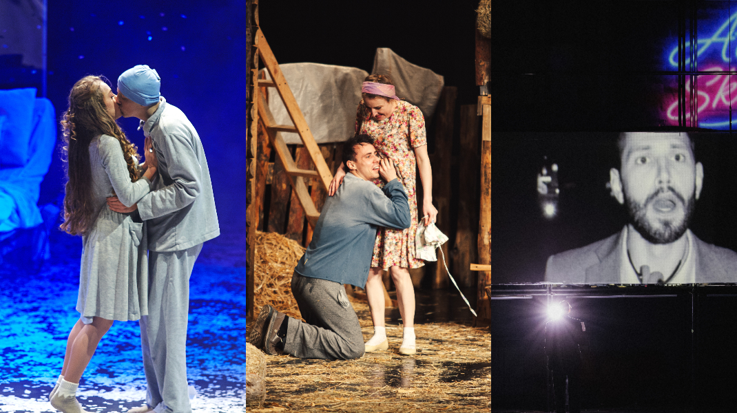 Teatrul „Eugène Ionesco” vă invită la trei spectacole. „Oscar și tanti Roz”, „O istorie foarte simplă” și „Edmond”
