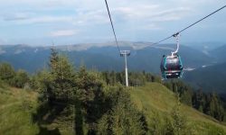 Un pilon al telegondolei din Sinaia s-a mișcat! Care este cauza