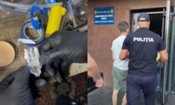 VIDEO Percheziții în apartamentul unei femei din Chișinău. Ce au găsit polițiștii