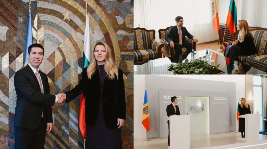 Moldova, sprijinită de Bulgaria în parcursul european. Mihai Popșoi s-a întâlnit cu omologul său bulgar