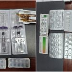 Produse cosmetologice și comprimate nedeclarate, depistate în bagajele unor pasagere