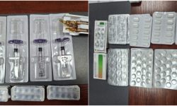 Produse cosmetologice și comprimate nedeclarate, depistate în bagajele unor pasagere