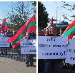 Un nou protest la Bender: Oamenii au fost adunați în apropierea postului ilegal de control