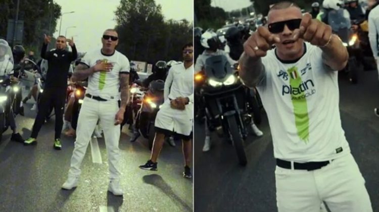 VIDEO Rapper moldovean, expulzat din Italia după ce a blocat o autostradă pentru un videoclip