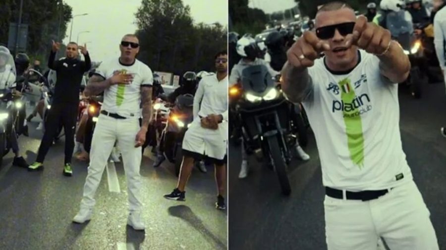 VIDEO Rapper moldovean, expulzat din Italia după ce a blocat o autostradă pentru un videoclip