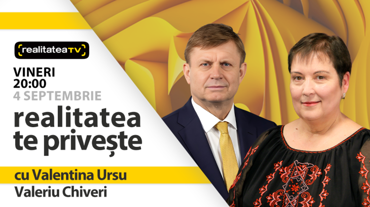 Valeriu Chiveri, viceprim-ministru pentru Reintegrare, invitat la “Realitatea te privește”
