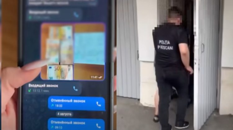 VIDEO Doi moldoveni, reținuți pentru escrocherie. Riscă ani grei de închisoare