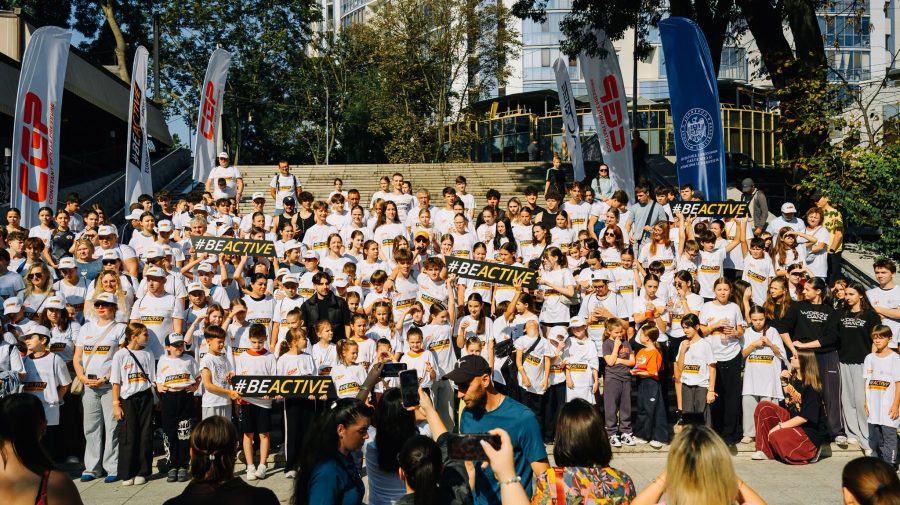 Peste 285 de copii și tineri au dat startul Săptămânii Europene a Sportului în Moldova
