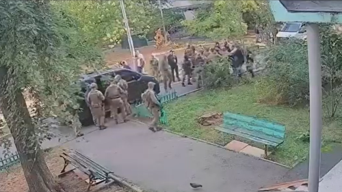 VIDEO Operațiune împotriva unui presupus complot rusesc, transformată în schimb de focuri între serviciile Ucrainei