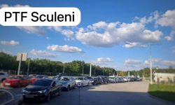 Cozi la Vama Sculeni, pe sensul de ieșire din Republica Moldova