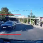 VIDEO Șoferul unui Audi, agresiv pe o stradă de la Botanica. Polițiștii l-au sancționat