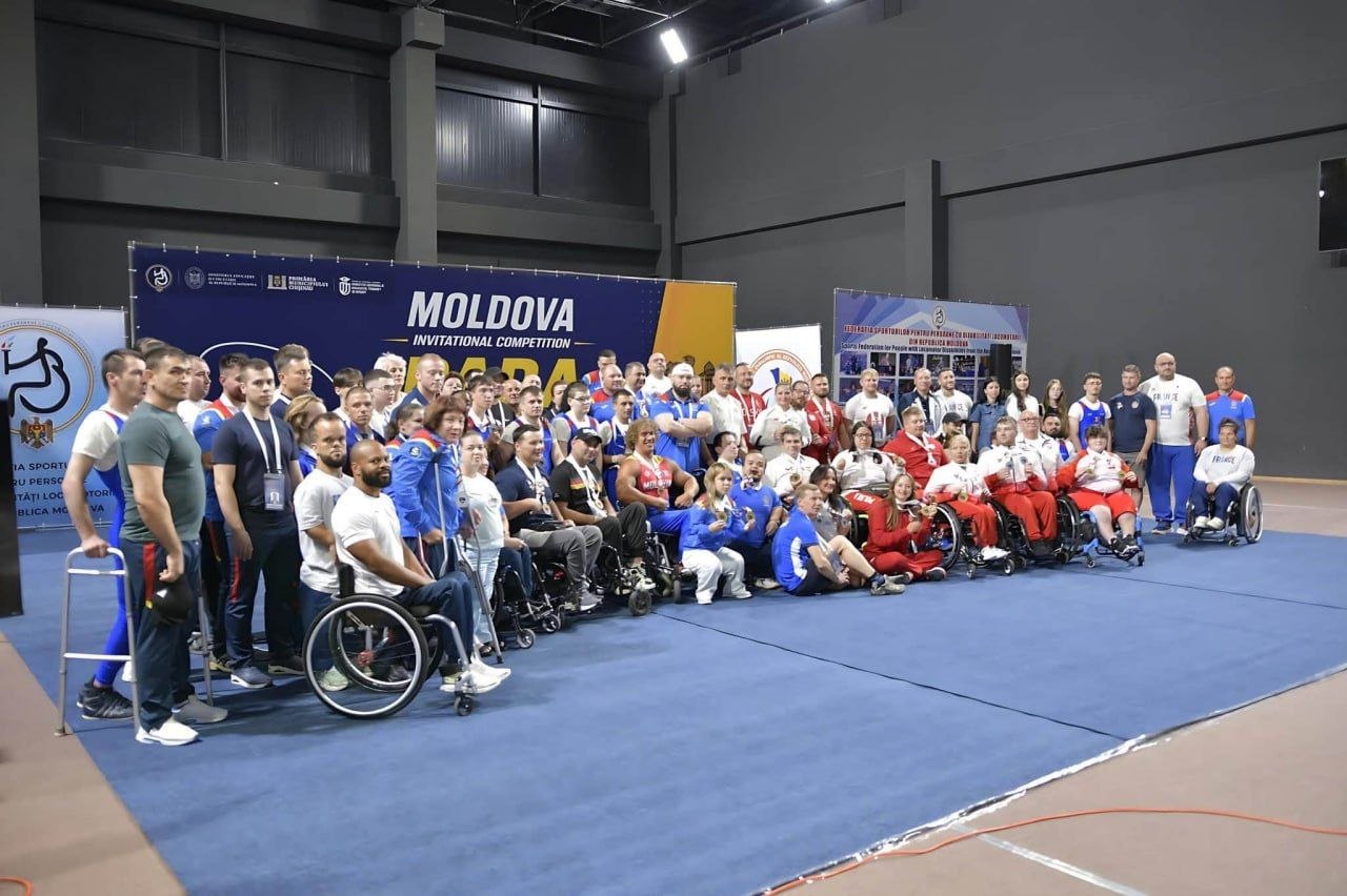 Sportivii moldoveni au cucerit șapte medalii de aur la Turneul Internațional de Para Powerlifting 2026