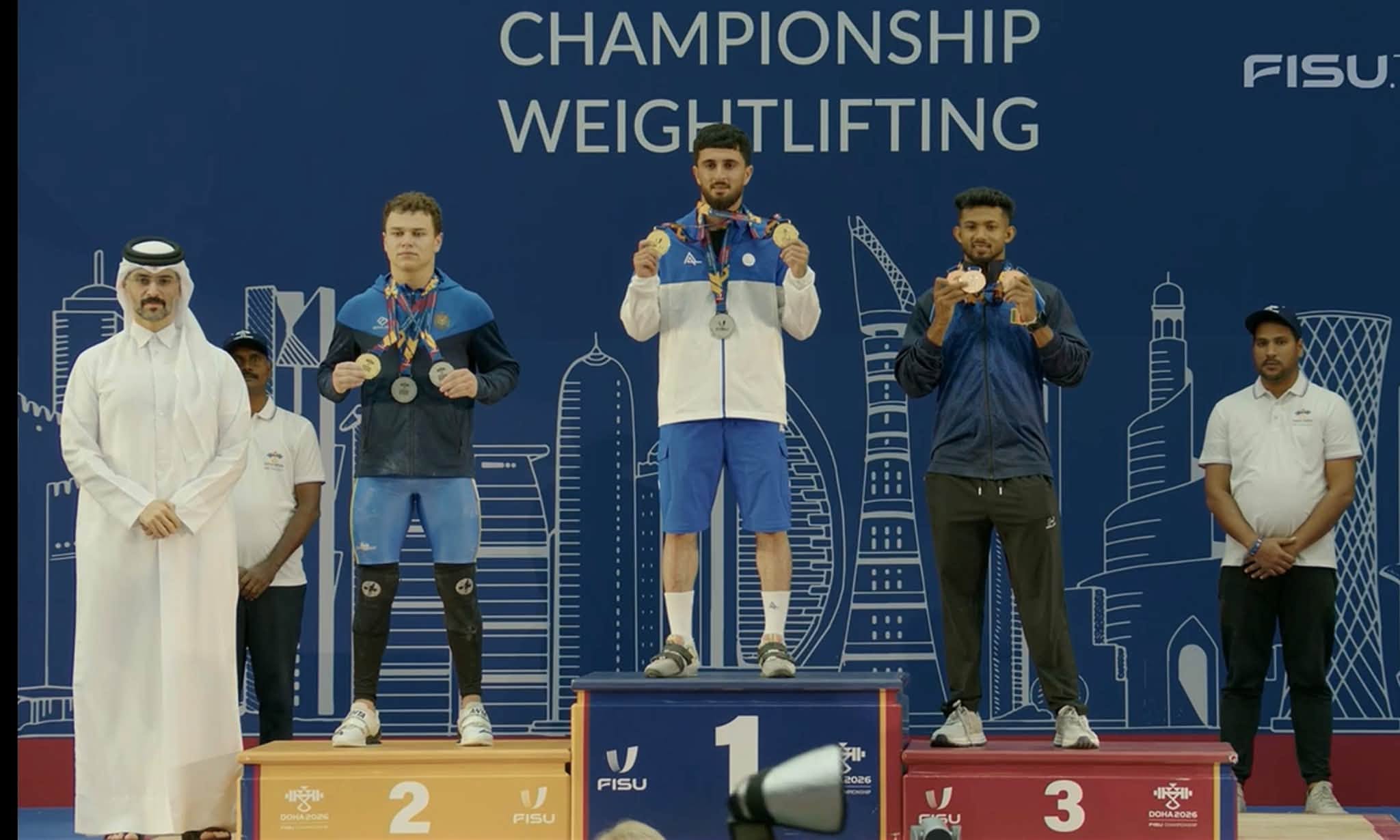 Halterofilul Ion Badanev a devenit vicecampion mondial universitar