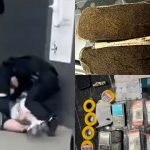 „Poliția, la pământ”. Un străin, suspectat de comercializarea ilegală a drogurilor, reținut la Chișinău