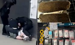 „Poliția, la pământ”. Un străin, suspectat de comercializarea ilegală a drogurilor, reținut la Chișinău