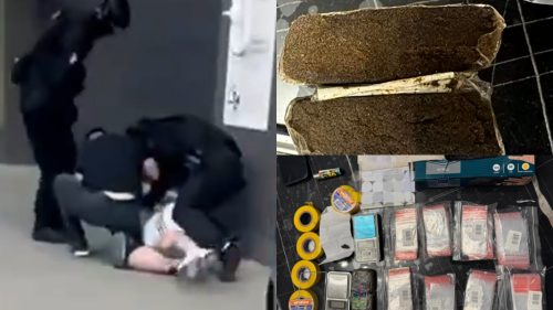 „Poliția, la pământ”. Un străin, suspectat de comercializarea ilegală a drogurilor, reținut la Chișinău