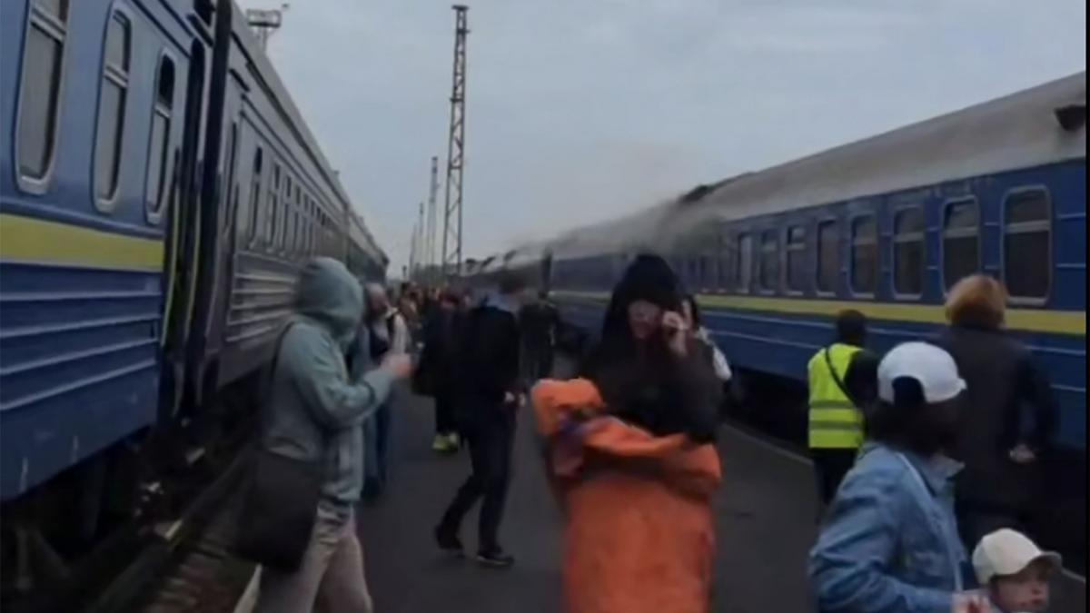 Tren cu oficiali europeni la bord, lovit de o dronă rusească în apropierea graniței cu Polonia