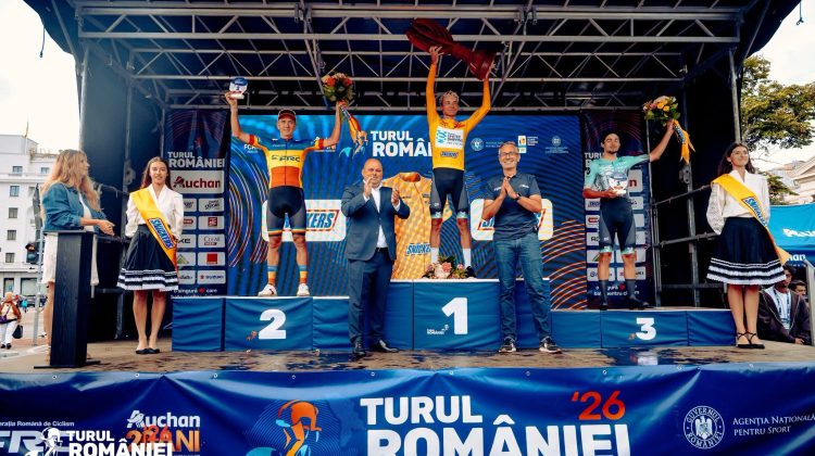 130 de cicliști, cinci etape și un start istoric la Chișinău: Un moldovean, pe locul doi în Turul României 2026