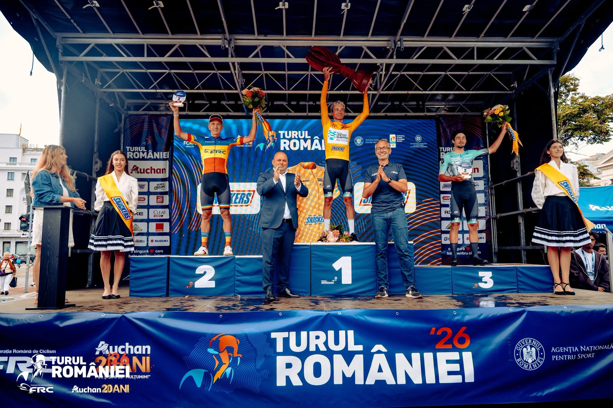 130 de cicliști, cinci etape și un start istoric la Chișinău: Un moldovean, pe locul doi în Turul României 2026