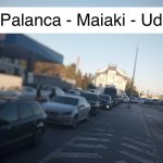Aglomerație în punctul de trecere a frontierei Palanca, pe sensul de ieșire din Republica Moldova