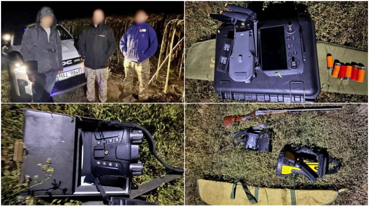 Razii în raionul Rezina. A fost ridicată o armă, cartușe, o dronă, dar și un automobil