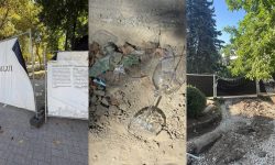 Vandalism în Chișinău: Sunt distruse gardurile de protecție și panourile informative de pe șantierele de lucru