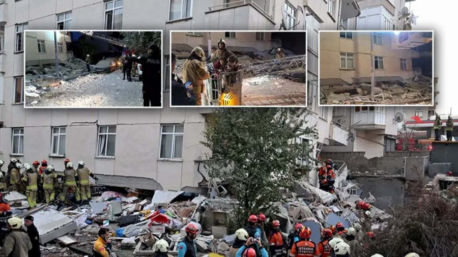 Tragedie în Turcia: Cinci morți, printre care trei copii, după prăbușirea unei clădiri