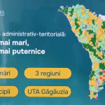 VIDEO Noua hartă administrativă a Moldovei: Guvernul propune 273 de primării, în locul actualei structuri