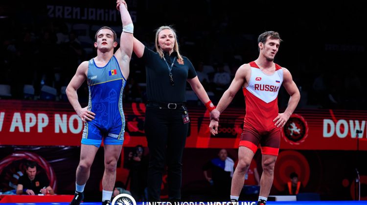 O nouă performanță! Alexandr Gaidarli a câștigat bronzul la Campionatul Mondial de lupte U-23