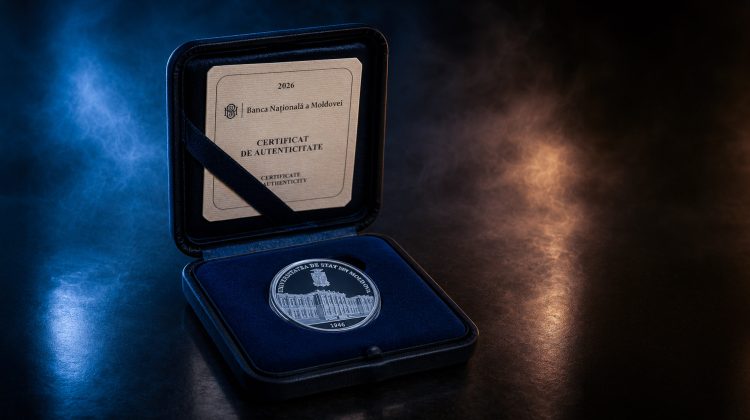 BNM lansează moneda comemorativă „80 de ani de la înființarea Universității de Stat din Moldova”