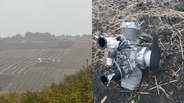 Mesajul Poliției către cetățeni, după ce o dronă a explodat la Dondușeni: „Să nu se apropie”