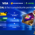 Cumpără la Local, plătește cu Visa de la Moldindconbank și poți câștiga premii bănești
