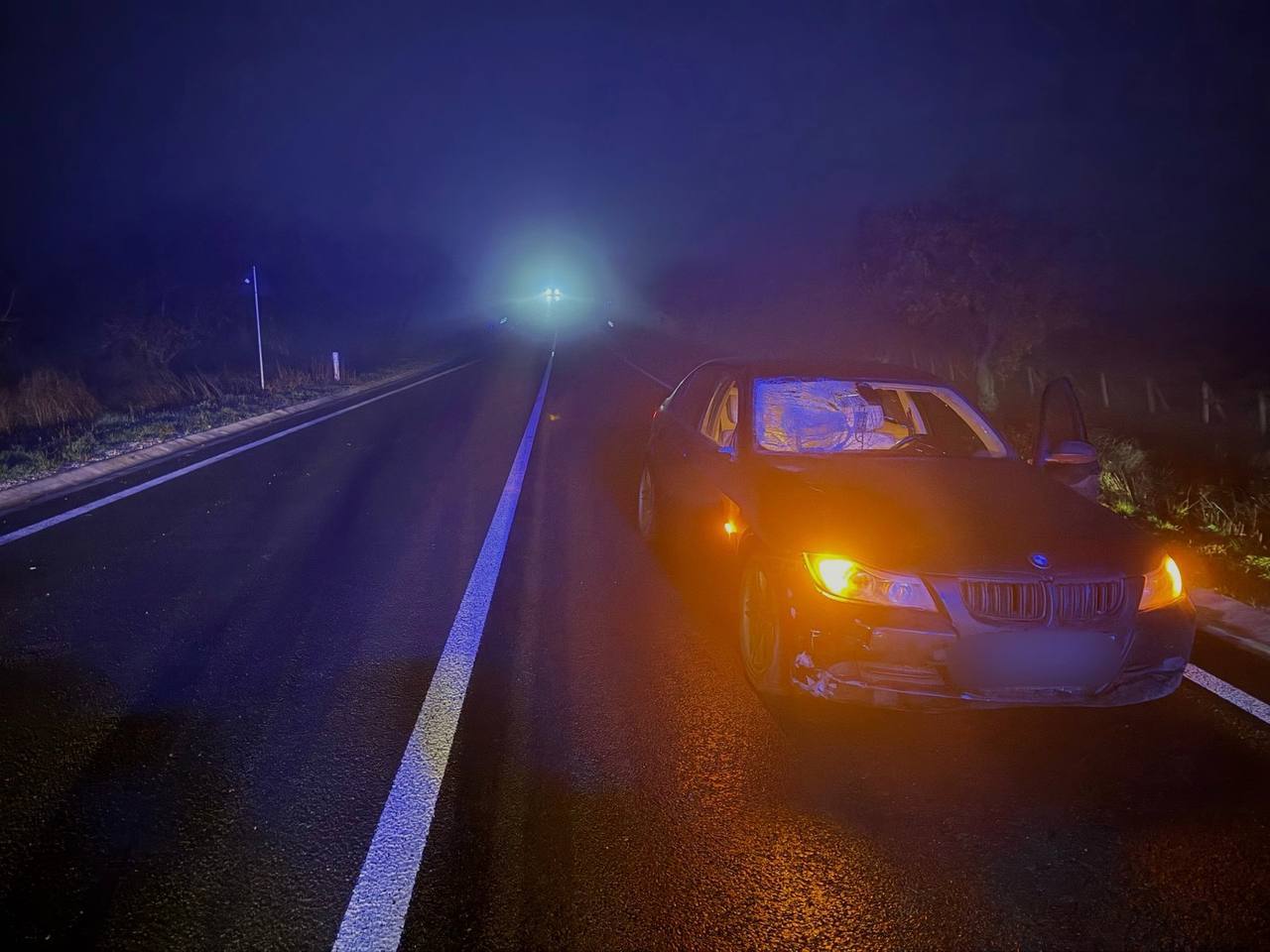 Accident grav la Căușeni: Un pieton a decedat pe loc după ce a fost lovit de un BMW