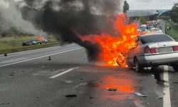 Doi șoferi, transportați la spital după accidentul produs pe traseul Bălți–Sângerei