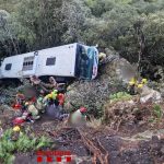 Accident grav în Spania: cel puțin 93 de răniți după ce un autocar a căzut într-o prăpastie