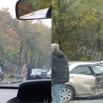 VIDEO Impact violent în sectorul Ciocana. Ambulanța – la fața locului