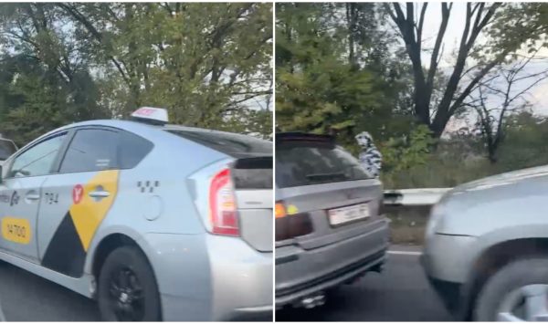 VIDEO Accident matinal pe bulevardul Dacia: Trei mașini, implicate în impact