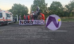 Impact între un Volkswagen și un Ford, la Florești. Trei pasageri au ajuns la spital