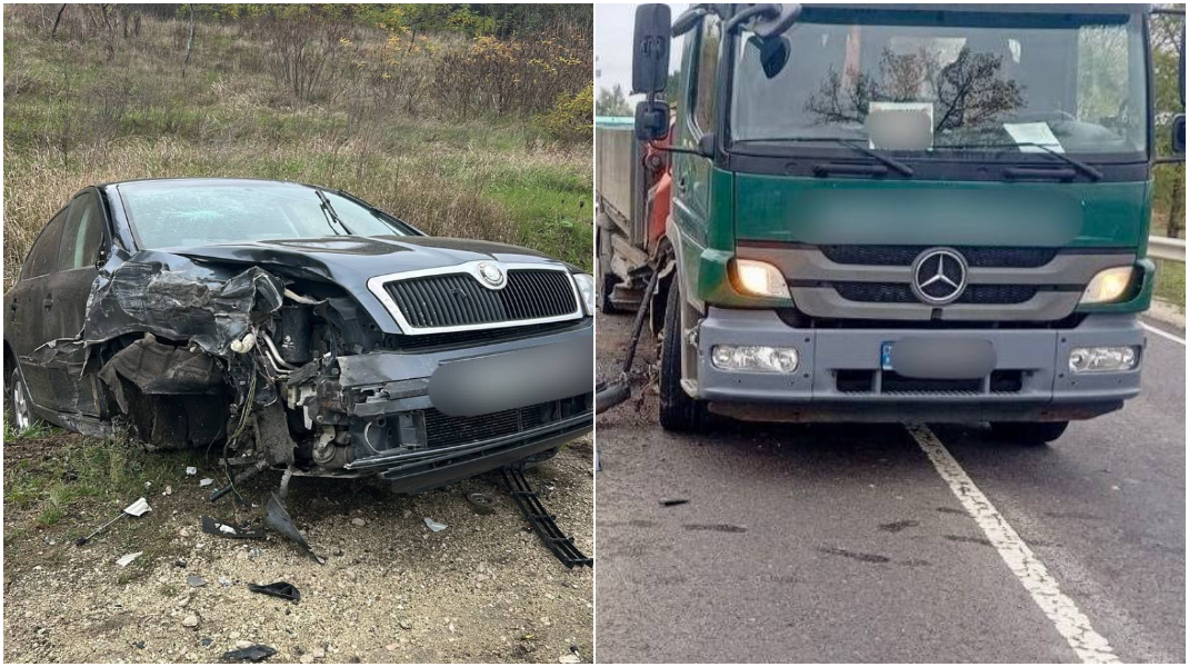 Tragedie pe traseul R-1: Un bărbat de 65 de ani a murit în urma impactului cu un camion