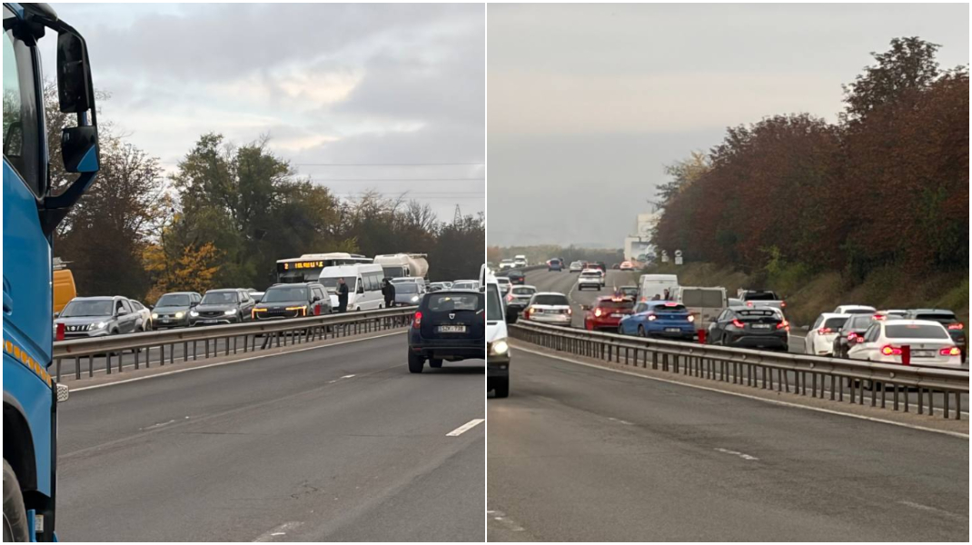 VIDEO Accident matinal la Stăuceni. Traficul din zonă – dat peste cap