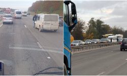 Două accidente în doar trei minute, la Stăuceni și pe strada Calea Orheiului. Detalii de la poliție