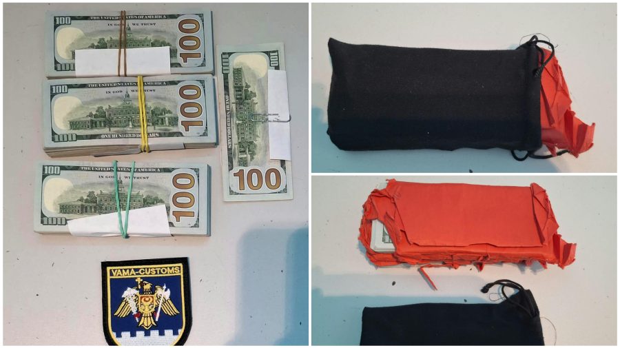 24.500 de dolari, ascunși într-o husă pentru ochelari, depistați la Aeroportul Chișinău