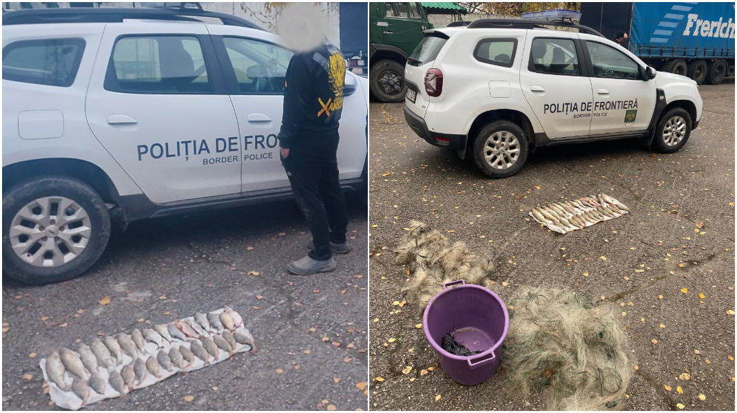 O persoană, prinsă la pescuit ilegal în raionul Rîșcani. Prejudiciul ajunge la 45.000 de lei