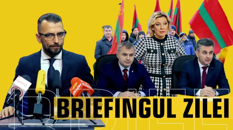 BRIEFINGUL ZILEI: Noaptea minții la Tiraspol: miting mimat și campanii de manipulare