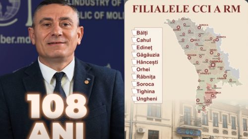 Camera de Comerț și Industrie a Republicii Moldova împlinește 108 ani