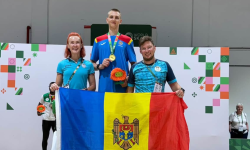FOTO, VIDEO Moldova, ai aur! Un sportiv a devenit campion mondial la săritură pe role