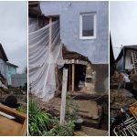 Casă în stare deplorabilă în sectorul Buiucani. INST s-a autosesizat după surparea unei porțiuni
