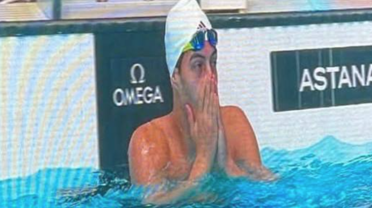 Înotătorul Chiril Chisanov a stabilit un nou record la 50 metri spate